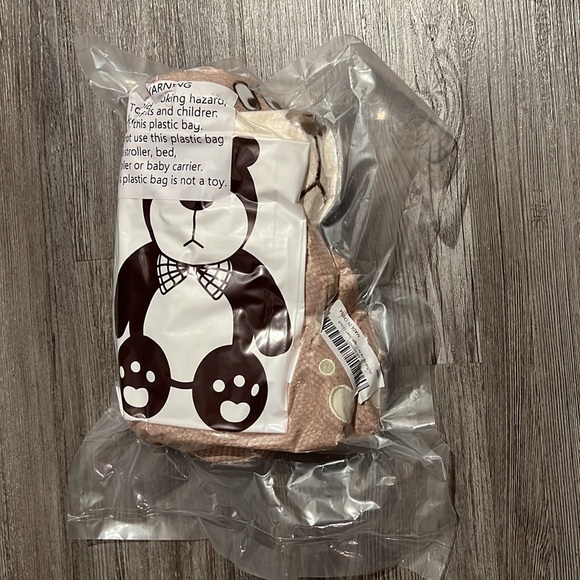 🍁Clearance- NIP Hansbear Kid’s Sealed Stuffed Bear In Vacuum Sealed Bag - Picture 3 of 15